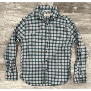 Hawker Rye slim mens button up plaid shirt size Medium